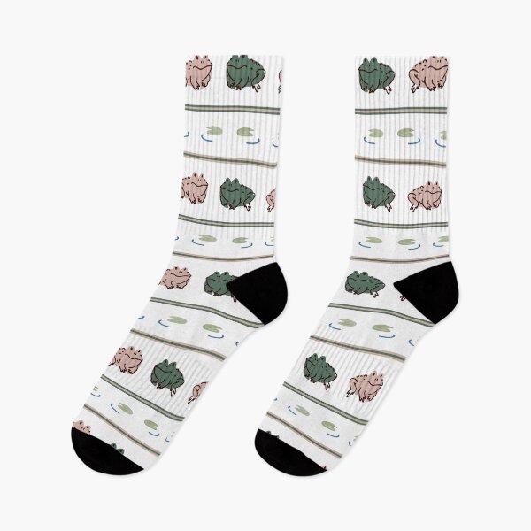 Item preview, Cute frog on lily pad pattern.  designed and sold by Limolida.