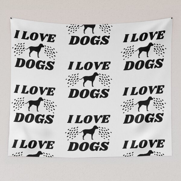 Item preview, I Love Dogs - Slightly Wrong designed and sold by Trendy Design.