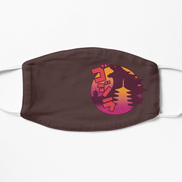 Godzilla Pop in Rot Flache Maske