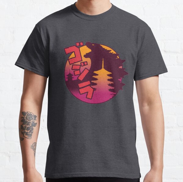 Godzilla Pop in Red Classic T-Shirt