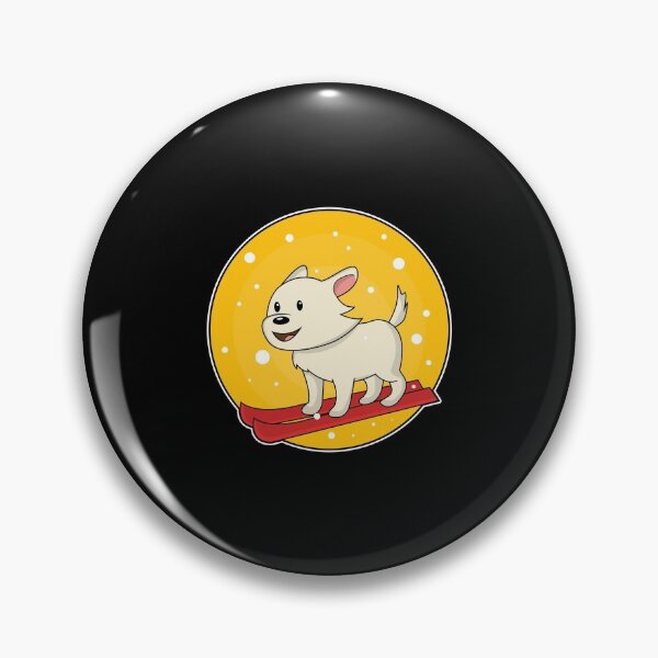 Item preview, Dog as Skier with Skis designed and sold by Snabdesign84.