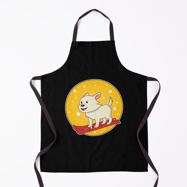 Item preview, Dog as Skier with Skis designed and sold by Snabdesign84.