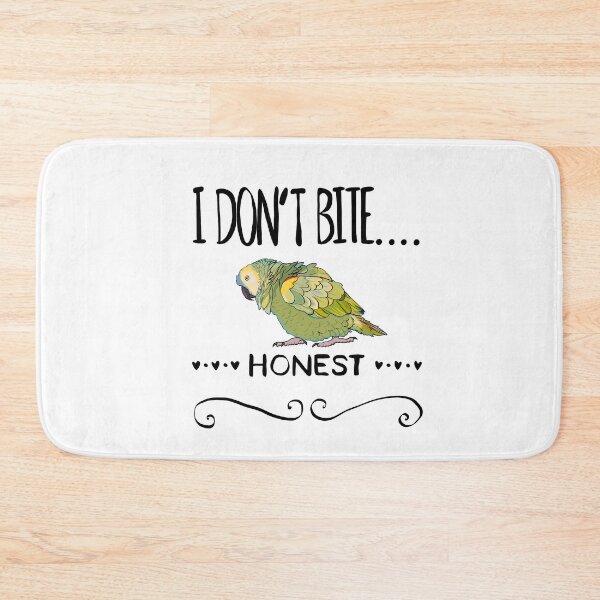 Item preview, I Don't Bite....Honest Amazon Parrot designed and sold by Zurickdesigns.