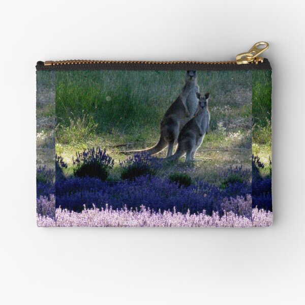 Evening in the Lavender Zipper Pouch