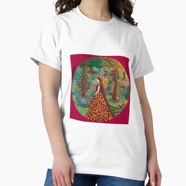 The Lady of Autumn Classic T-Shirt