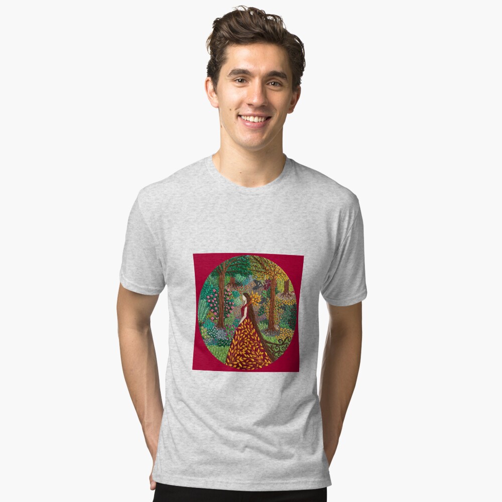 Item preview, Tri-blend T-Shirt designed and sold by SewingSongbird.