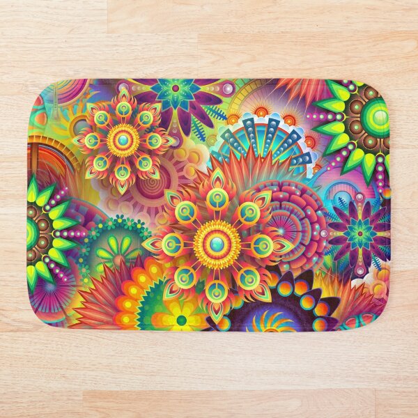 Item preview, Psychedelic Flowers designed and sold by PatternsRUs.