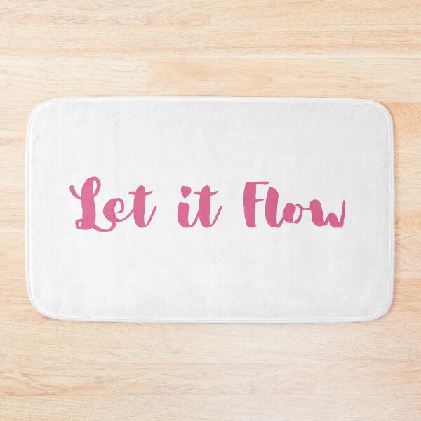 Item preview, Let it Flow - Motivational Quote designed and sold by Pandoras-Boxx.