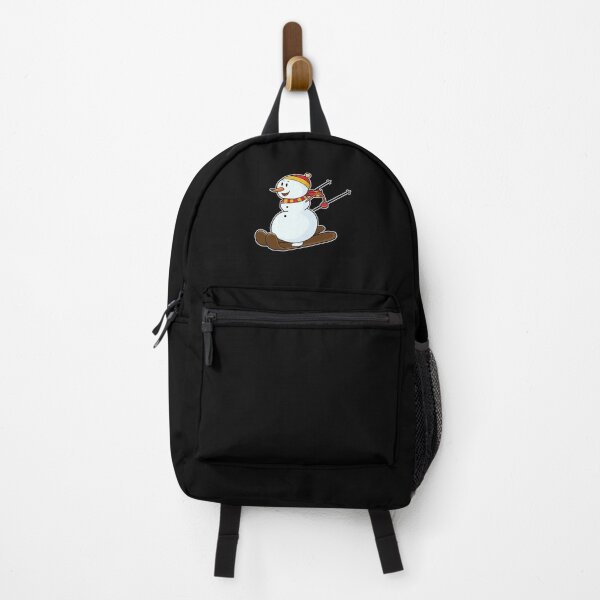 Item preview, Snowman as Skier with Skis & Cap designed and sold by Snabdesign84.