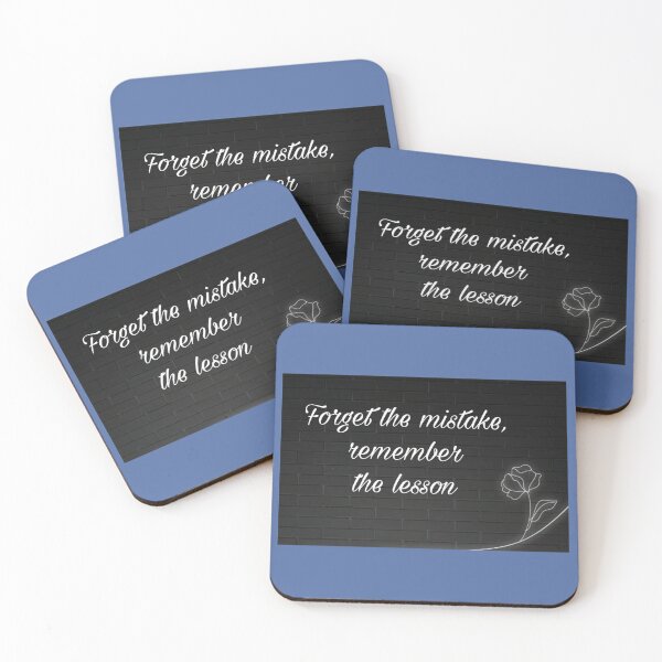 Item preview, Forget the mistake, remember the lesson designed and sold by Pelikancrazy.