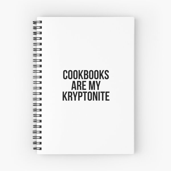 Artikelvorschau, Kochbücher sind mein Kryptonit entworfen und verkauft von DH Strategies.