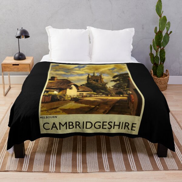 Item preview, retro classic Cambridgeshire poster designed and sold by CorasPosters.