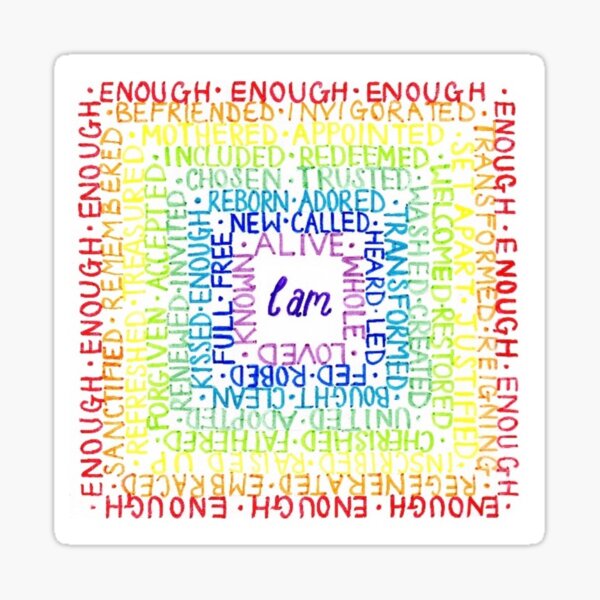 I AM Sticker