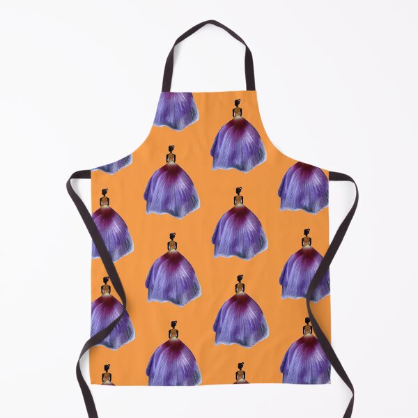 Item preview, Lavender Petal Gown (orange background) designed and sold by Sarah Girard.