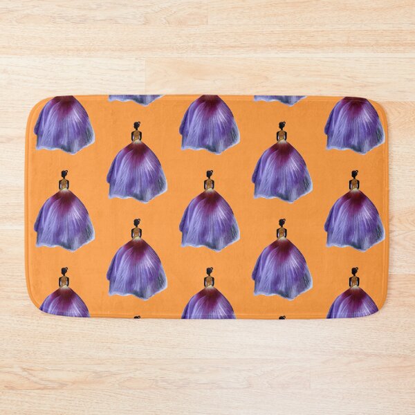 Item preview, Lavender Petal Gown (orange background) designed and sold by Sarah Girard.