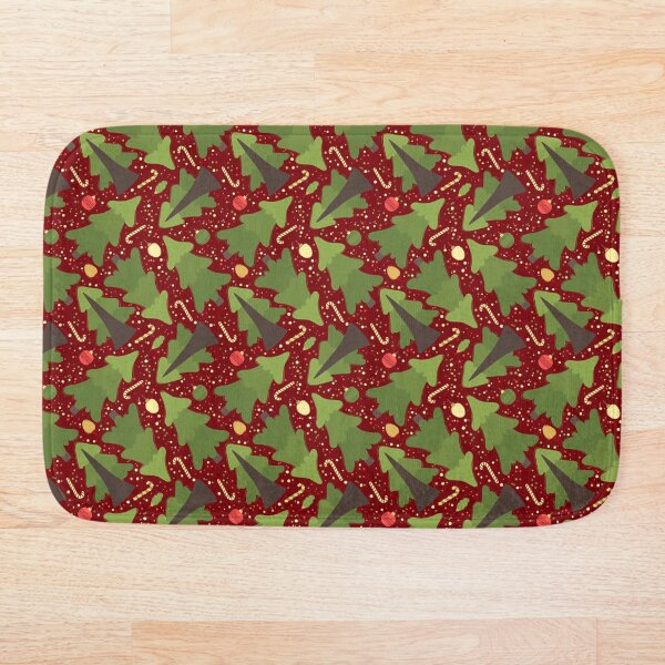 Item preview, Seamless Christmas pattern with Christmas tree. designed and sold by Yuka-Krable.