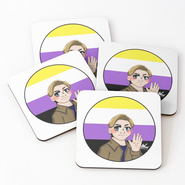 Item preview, Jack Kline / Winchester - Non-Binary Pride designed and sold by JamesMcFly.