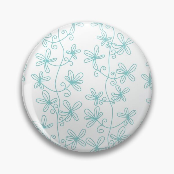 Item preview, blue leaves designed and sold by Silky Diamond.