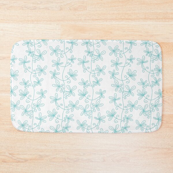 Item preview, blue leaves designed and sold by Silky Diamond.