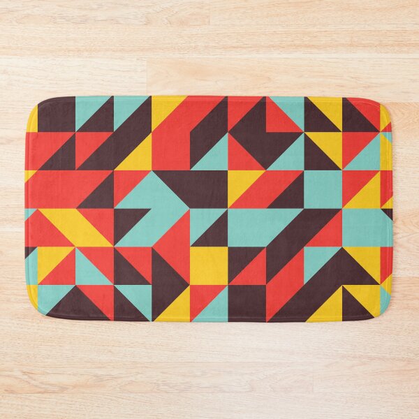 Item preview, Nostalgic Autumn retro color palette geometric pattern designed and sold by acidmit.