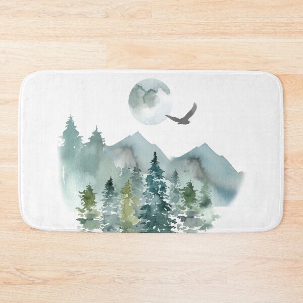 Item preview, Watercolor MountainScape designed and sold by Robin Liefeld.