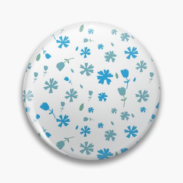 Item preview, calm blue leaves designed and sold by Silky Diamond.