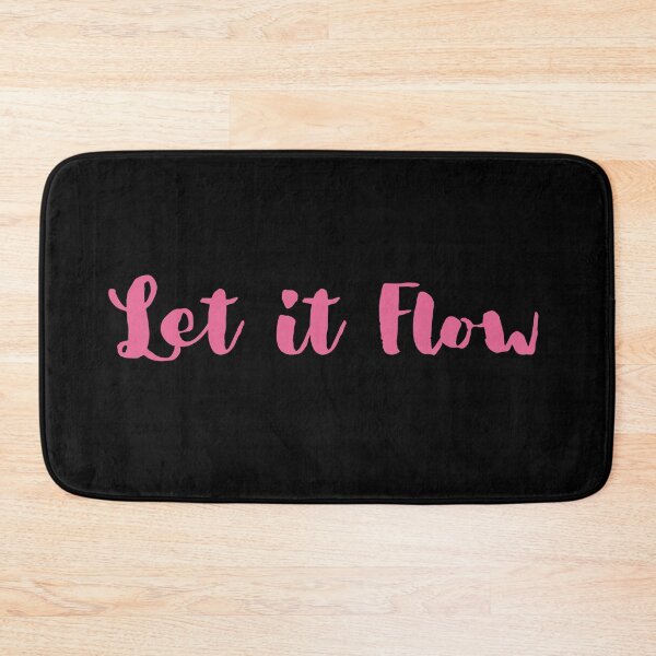 Item preview, Let it Flow - Motivational Quote designed and sold by Pandoras-Boxx.