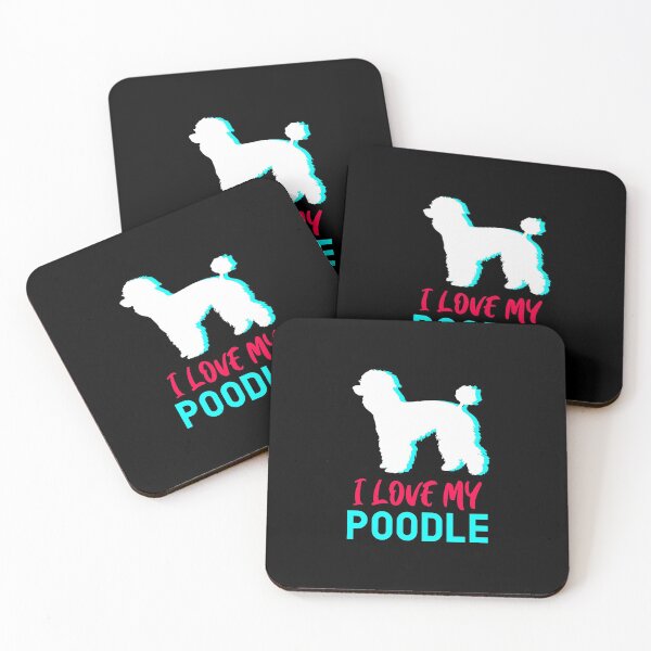 Item preview, I Love My Poodle designed and sold by FunPrint.