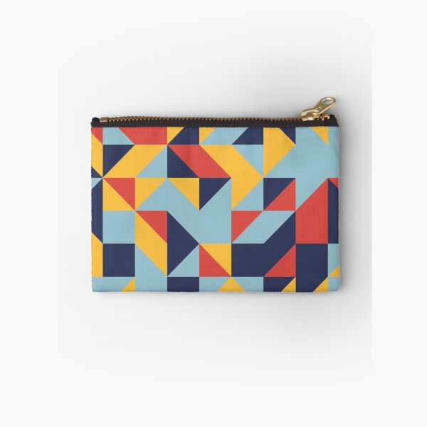 Item preview, World Traveler retro color palette geometric pattern designed and sold by acidmit.