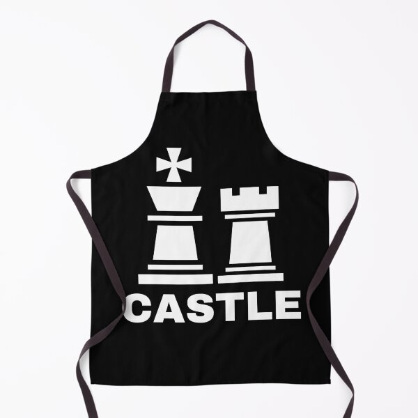 Item preview, Castle - Chess Move - White Letters designed and sold by piinkbunny.