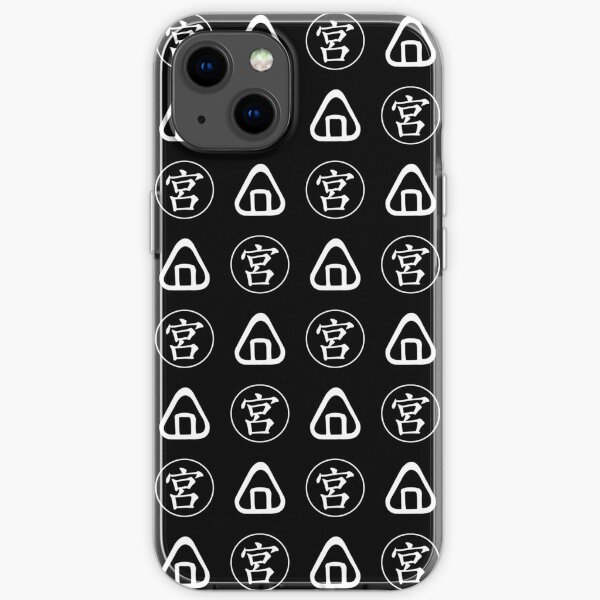 Onigiri Miya Logo iPhone Soft Case