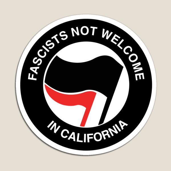 Item preview, Los fascistas no son bienvenidos en California designed and sold by MilitantEmpath.
