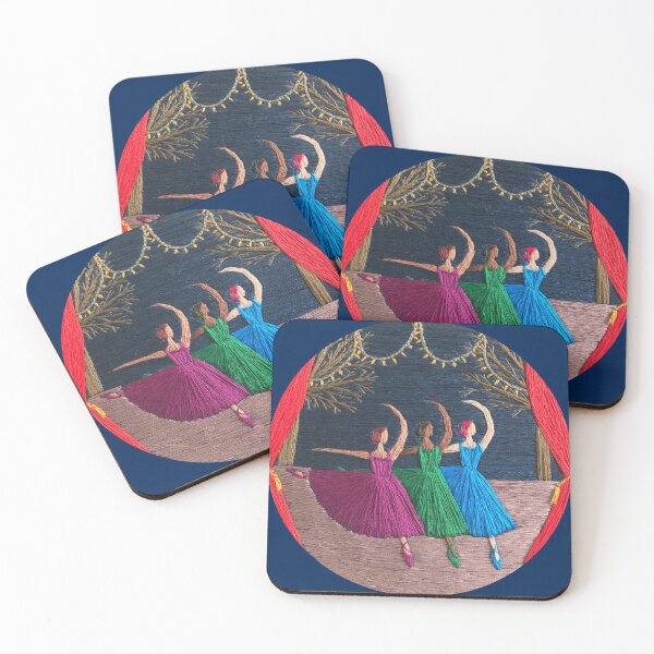 Item preview, A Trio of Dancers designed and sold by SewingSongbird.