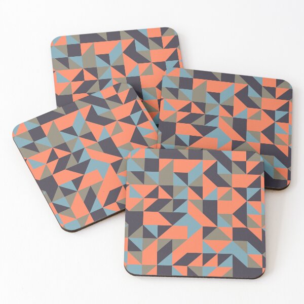 Item preview, Vast Voyages retro color palette geometric pattern designed and sold by acidmit.