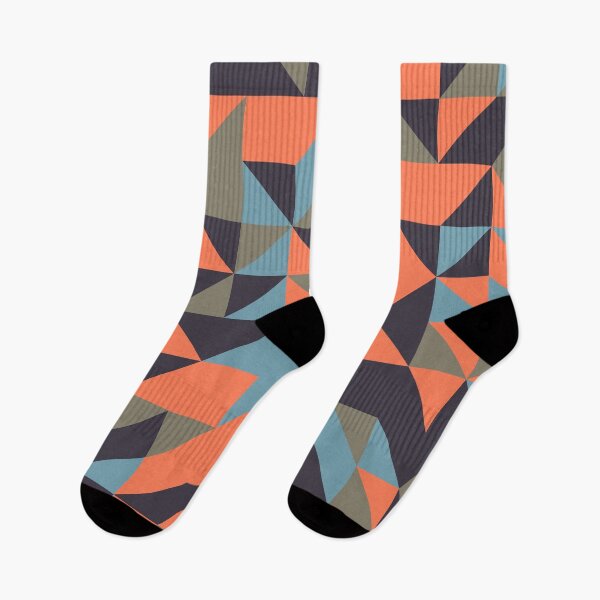 Item preview, Vast Voyages retro color palette geometric pattern designed and sold by acidmit.