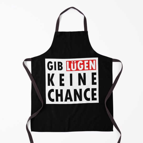 Item preview, Give Lies No Chance In German designed and sold by Paulina Vanlife.