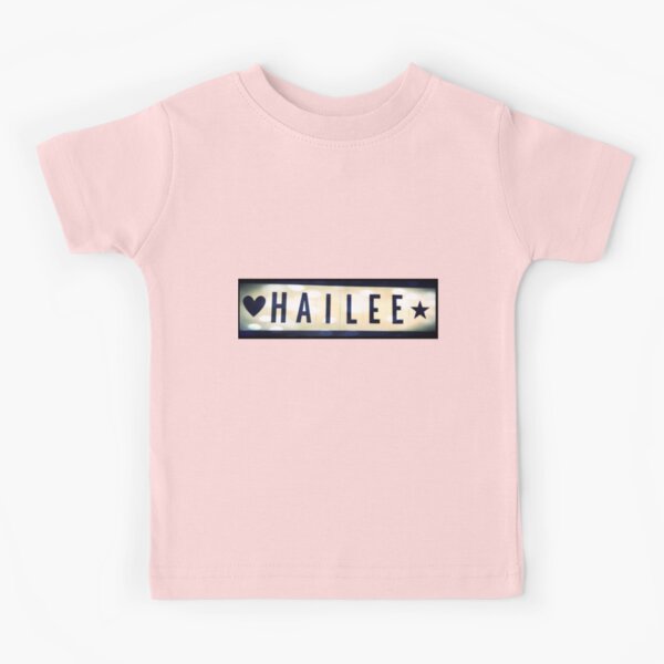 Hailee, Hailee mask, Hailee mug, Hailee travel mug, Hailee socks, Hailee notebook Kids T-Shirt