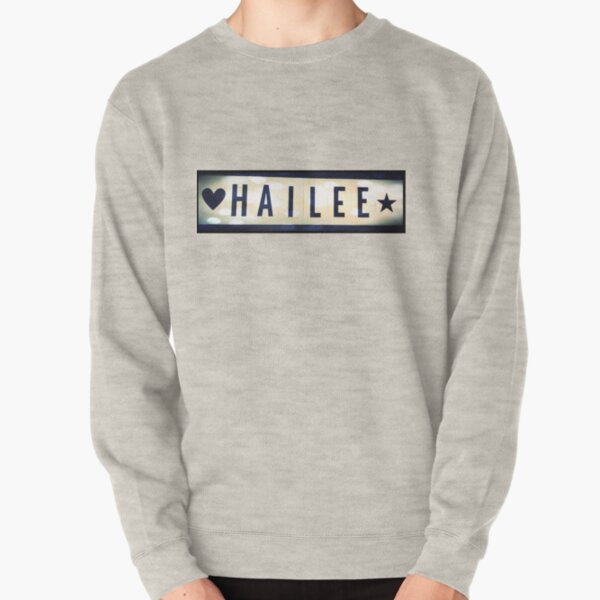Hailee, Hailee mask, Hailee mug, Hailee travel mug, Hailee socks, Hailee notebook Pullover Sweatshirt