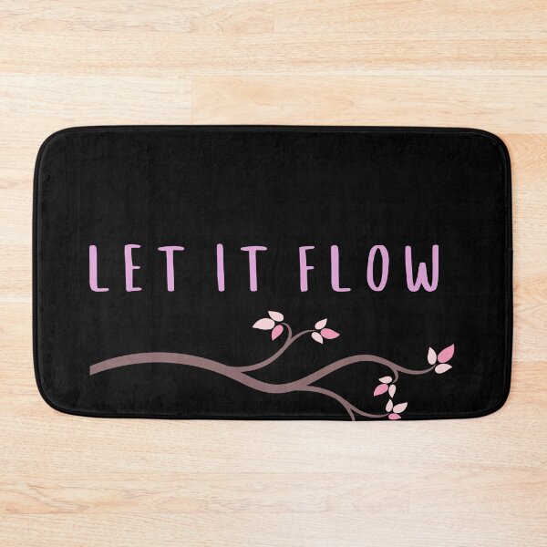 Item preview, Let it Flow - Motivational Quote designed and sold by Pandoras-Boxx.