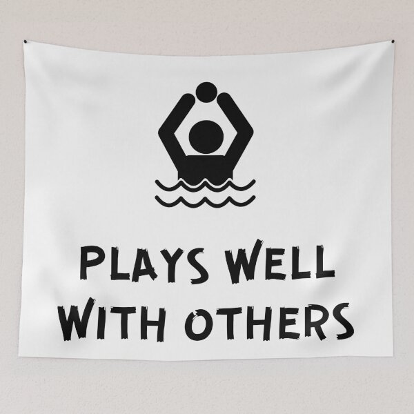 Item preview, Water polo: Plays well with others designed and sold by TheGreenGoat.