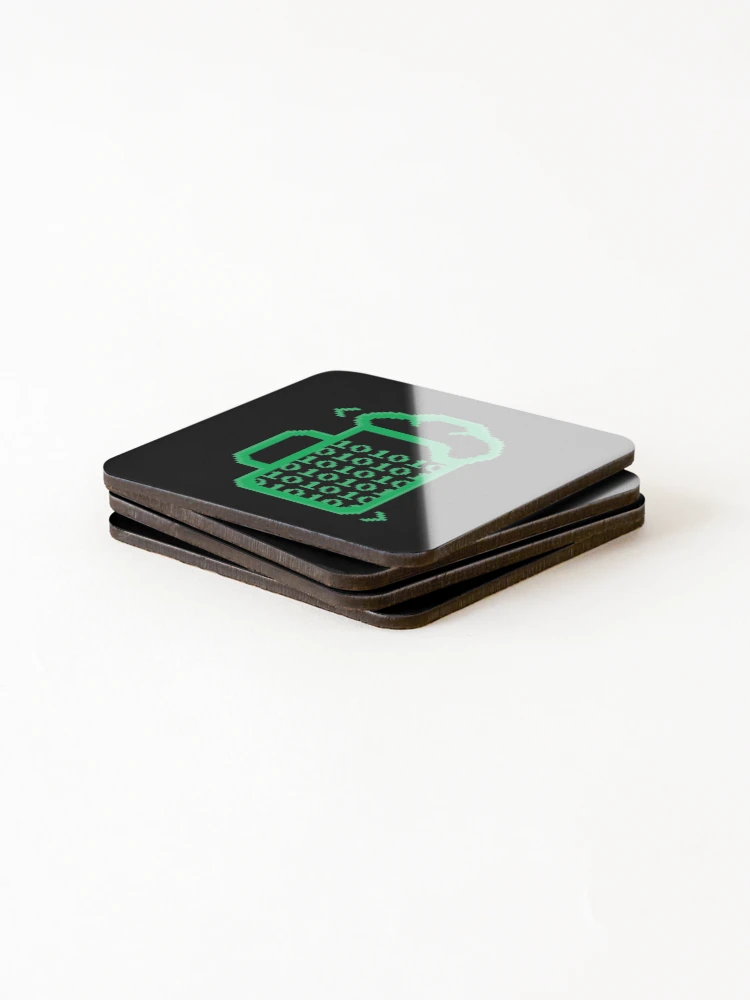 Thumbnail 4 of 5, Coasters (Set of 4), Beer code - coding beer programming designed and sold by Shirtey.