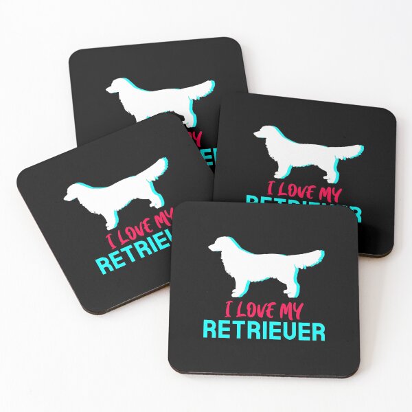 Item preview, I Love My Retriever  designed and sold by FunPrint.