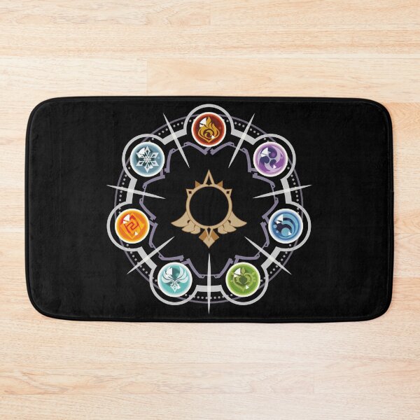 Item preview, Genshin Impact Visions designed and sold by manumindfreak.