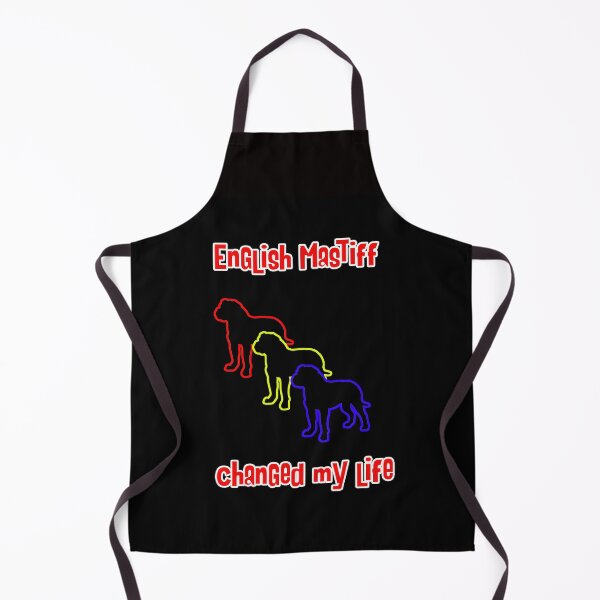 Item preview, English Mastiff Changed my Life - Dog Art dogs Silhouette - pet designed and sold by Coolstuff4you71.