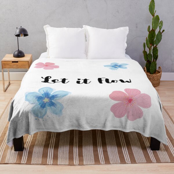 Item preview, Let it Flow - Motivational Quote designed and sold by Pandoras-Boxx.