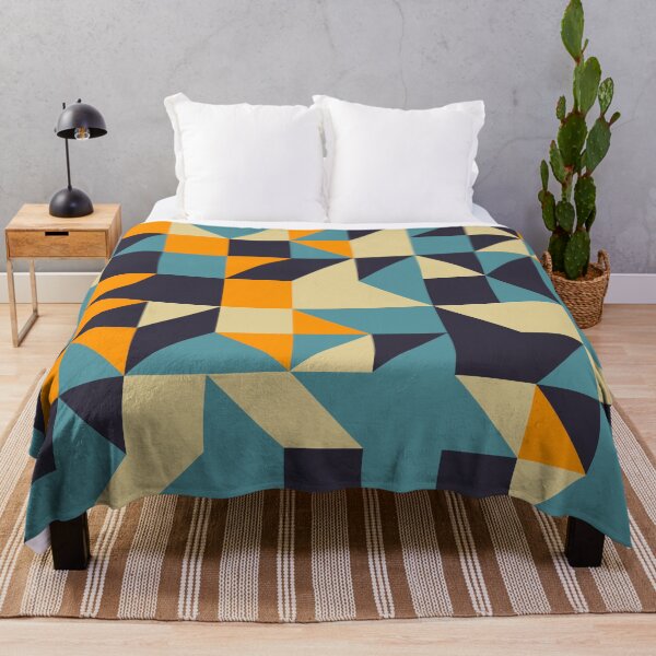 Item preview, Scenic Elevations retro color palette geometric pattern designed and sold by acidmit.