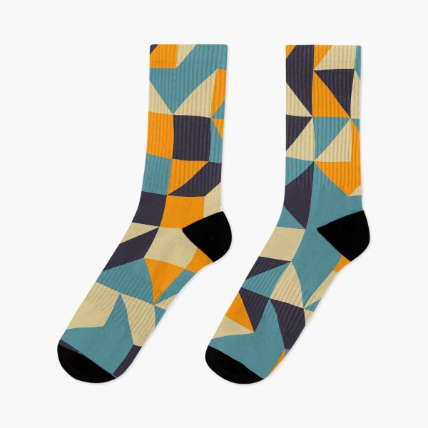Item preview, Scenic Elevations retro color palette geometric pattern designed and sold by acidmit.