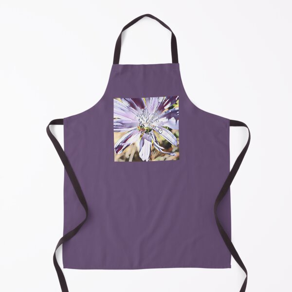 Item preview, Green Sweat Bee on Chicory Flower, Variation 2 designed and sold by Figglywig Art Studios.