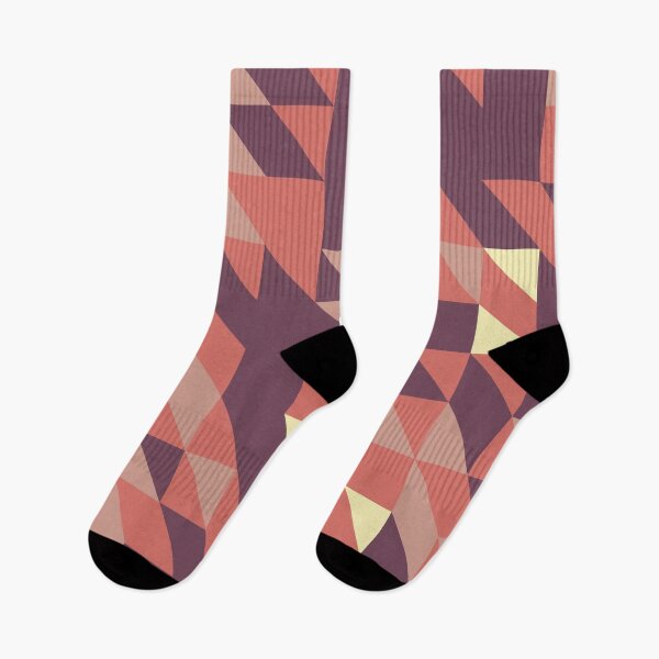 Item preview, Tranquil Trails retro color palette geometric pattern designed and sold by acidmit.