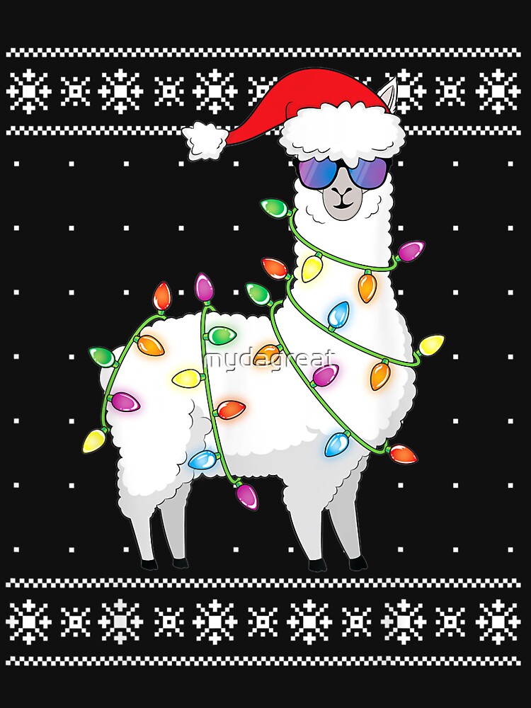 Ugly christmas sweater clearance alpaca